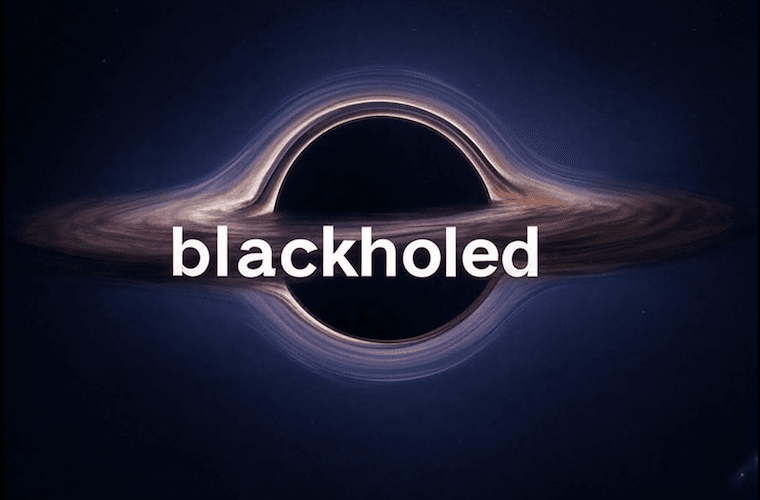 Blackholed Accounts
